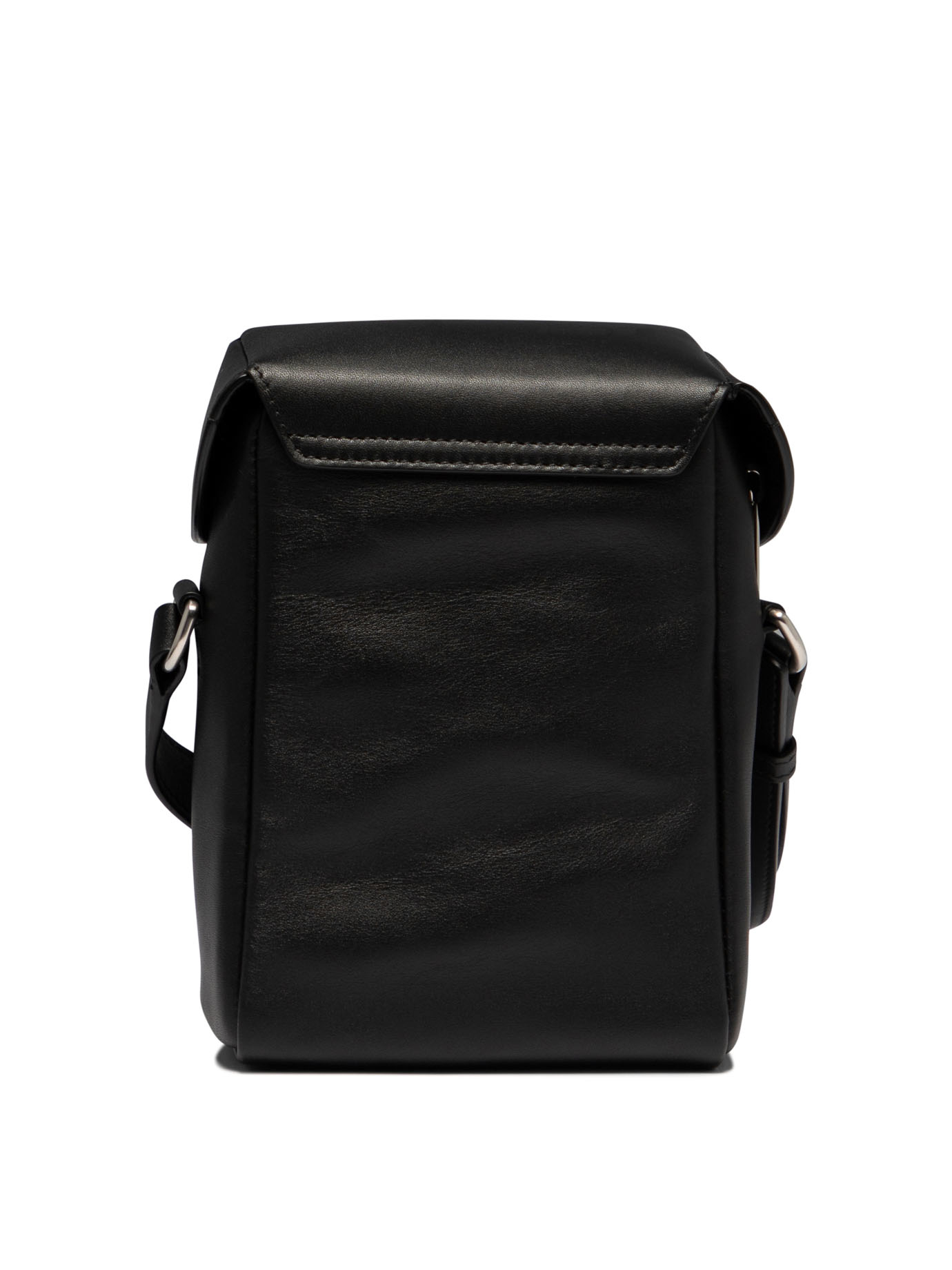 JIL SANDER Black   Small Lid crossbody bag